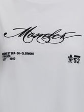MONCLER XS logo crop t-shirt
