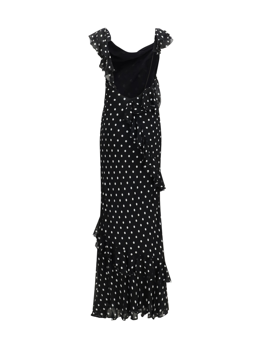 SELF-PORTRAIT 6 georgette maxi dress