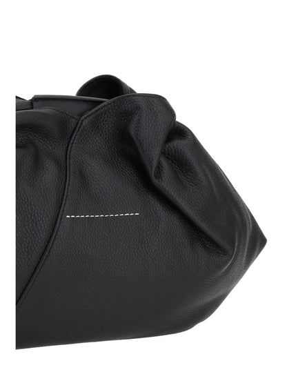 MM6 OS leather handbag