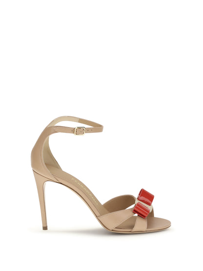 FERRAGAMO 5.5 vara bow sandals