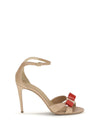 vara sandals with bow