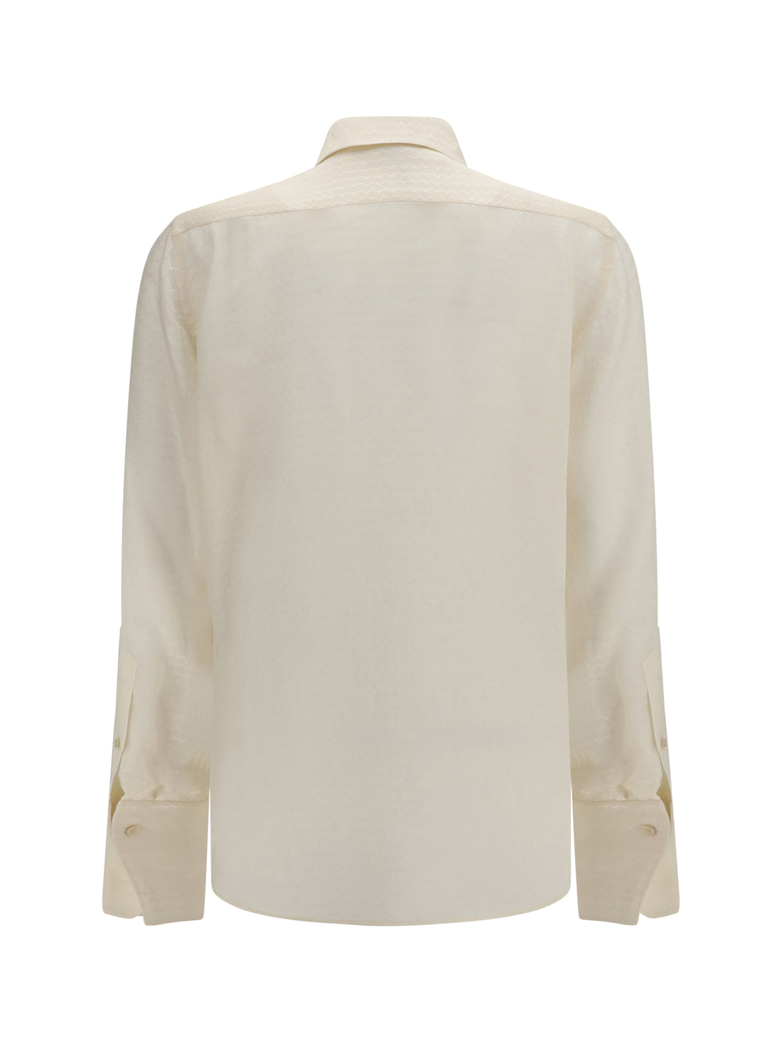FENDI 40 jacquard silk shirt