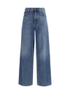 wide 5 pocket jeans