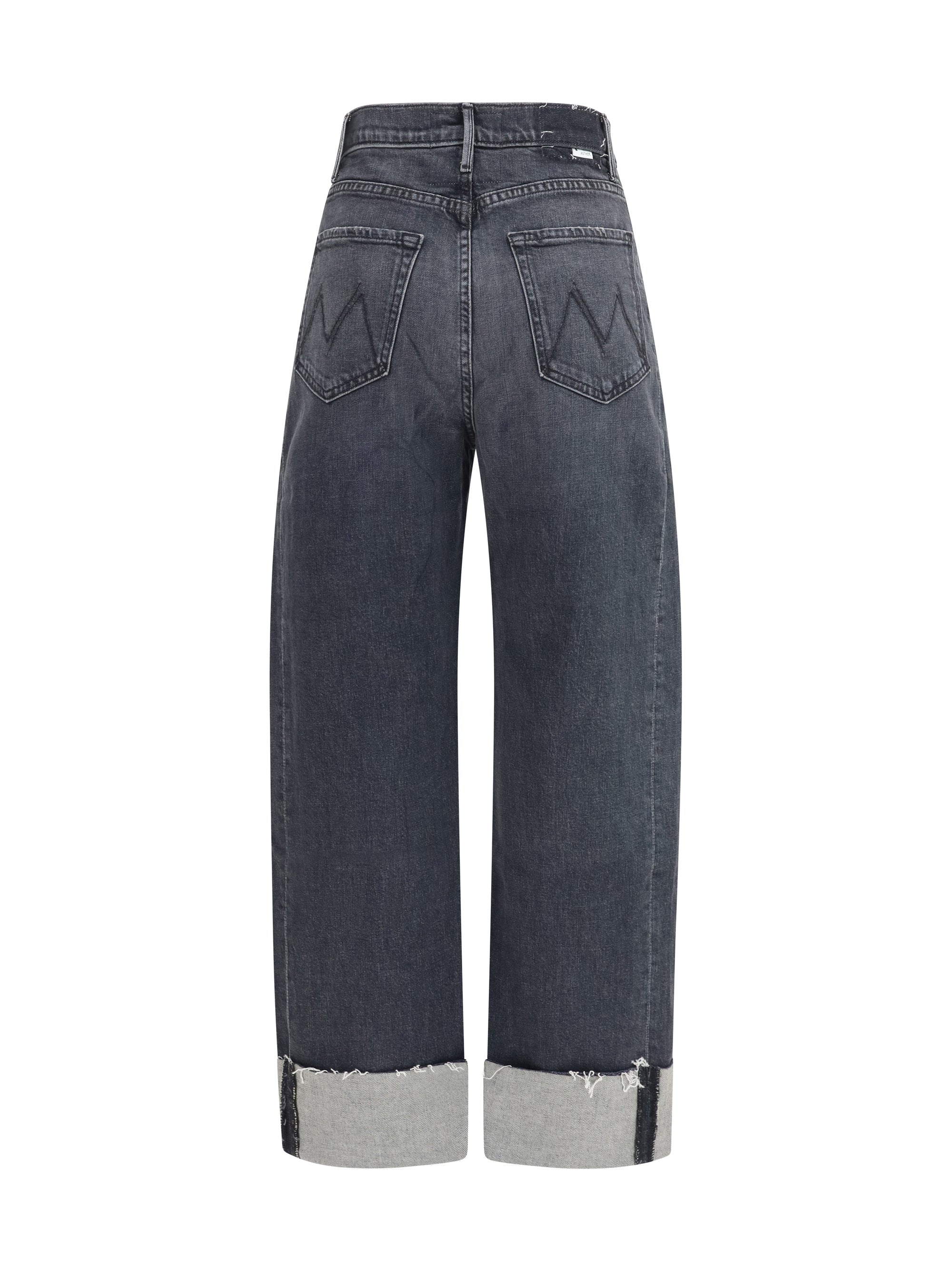 half pipe flood cuff fray jeans