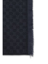 gg supreme embroidered wool scarf