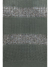 openwork sequined sweater