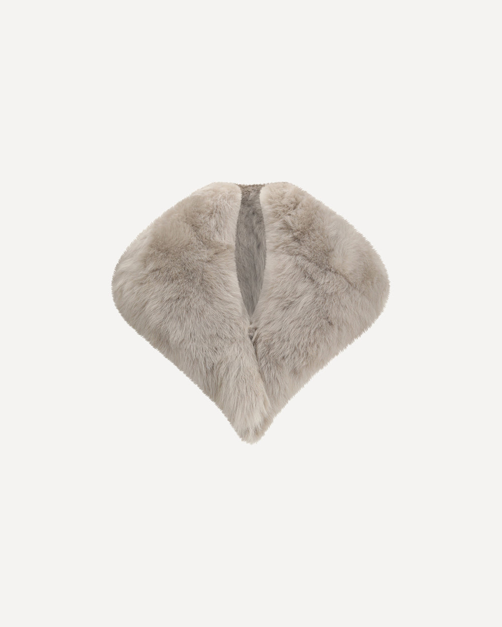 Bottega Veneta Fur Scarf Grey