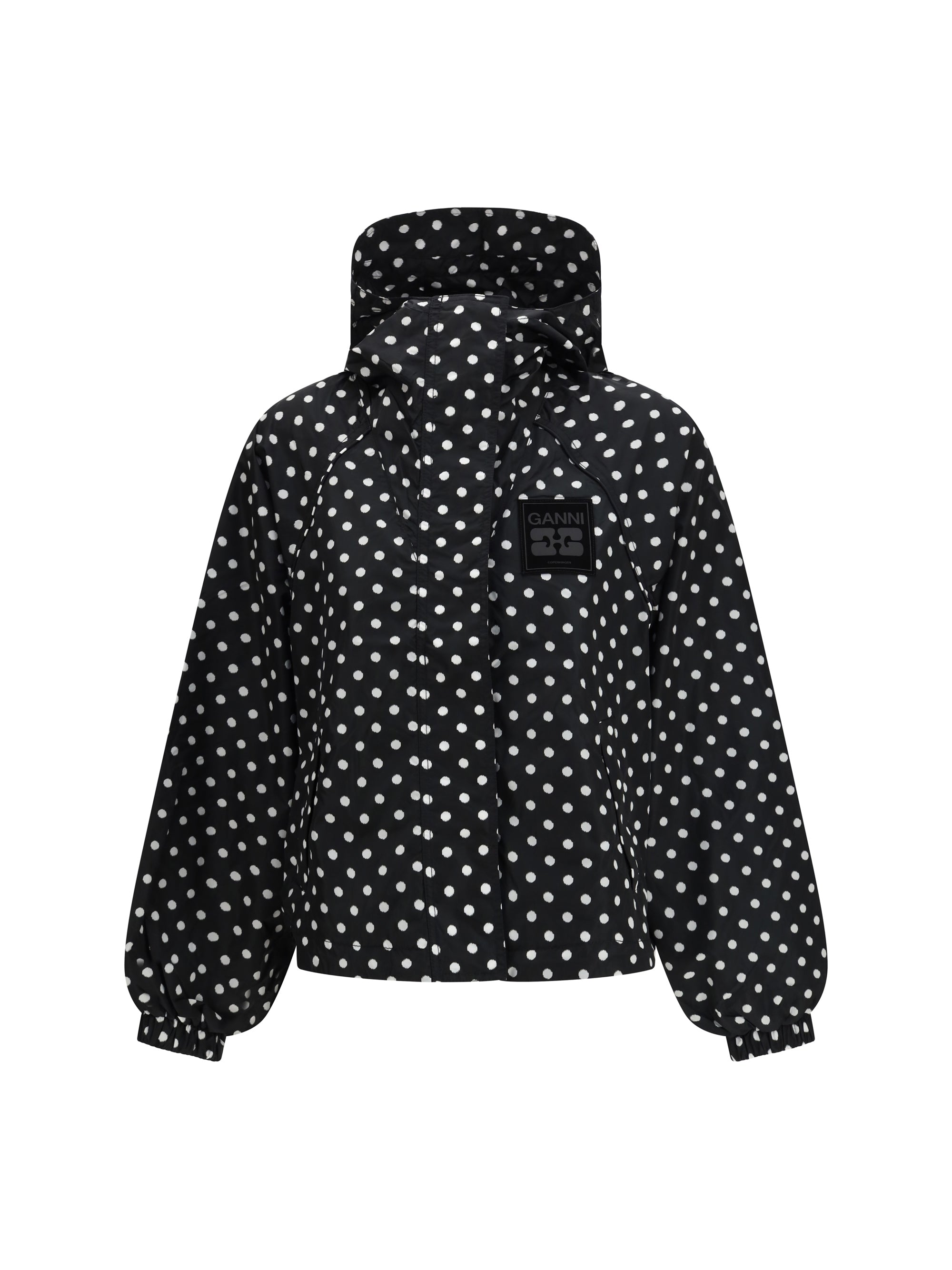 printed nylon jacket