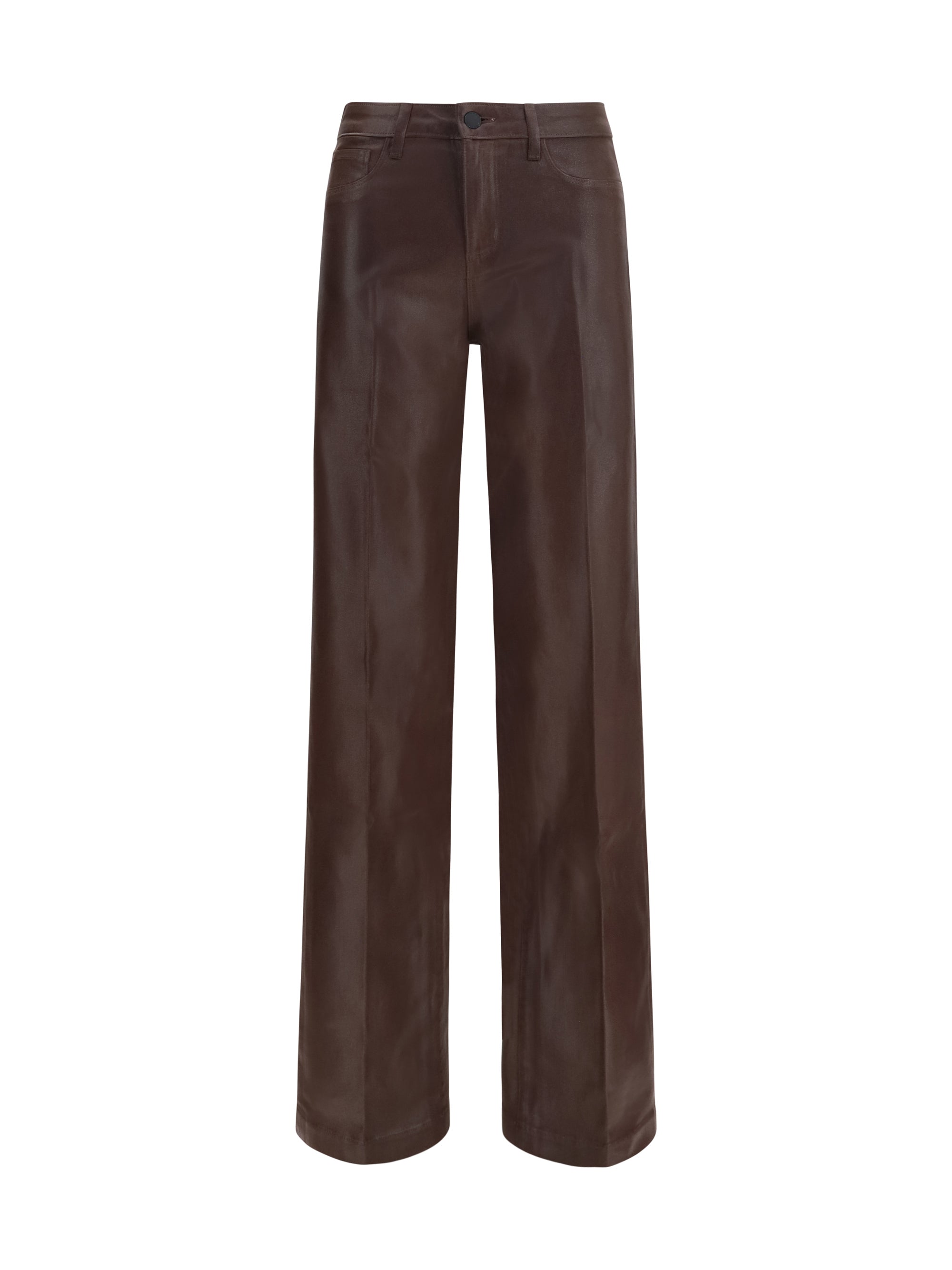 clayton coated wide leg jeans