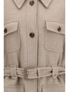 nettare cashmere cape with belt