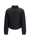 bramford quilted nylon jacket with check tape