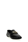 baguette leather loafers