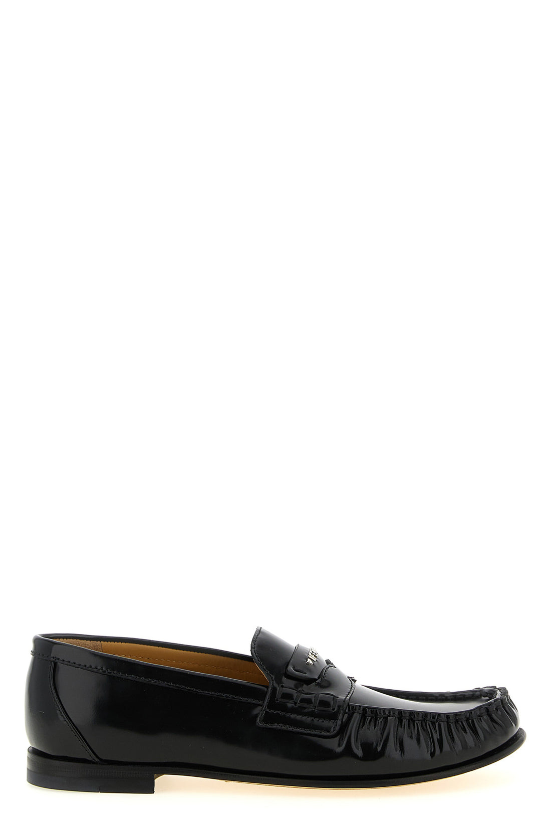 FENDI 36.5 the fendi fendi scrunch moccasins stand out for a sartorial construction defin