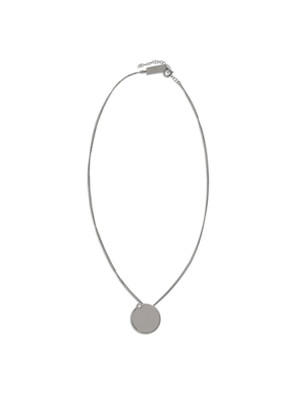 MM6 OS necklace with round plaque
