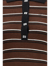 striped merino polo shirt