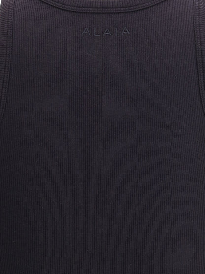 ALAIA 38 halter ribbed bodysuit