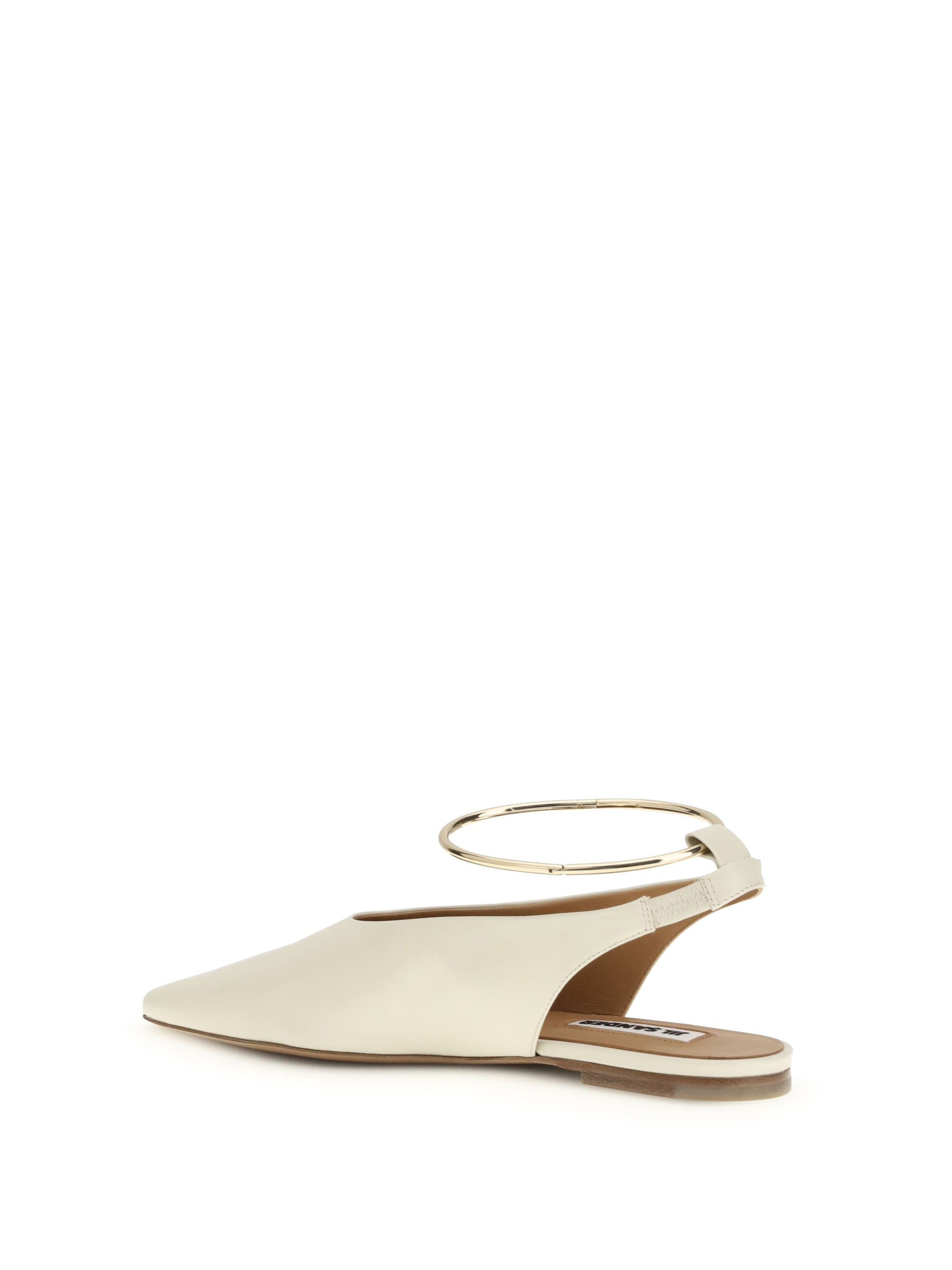 JIL SANDER 36 ring ballerinas