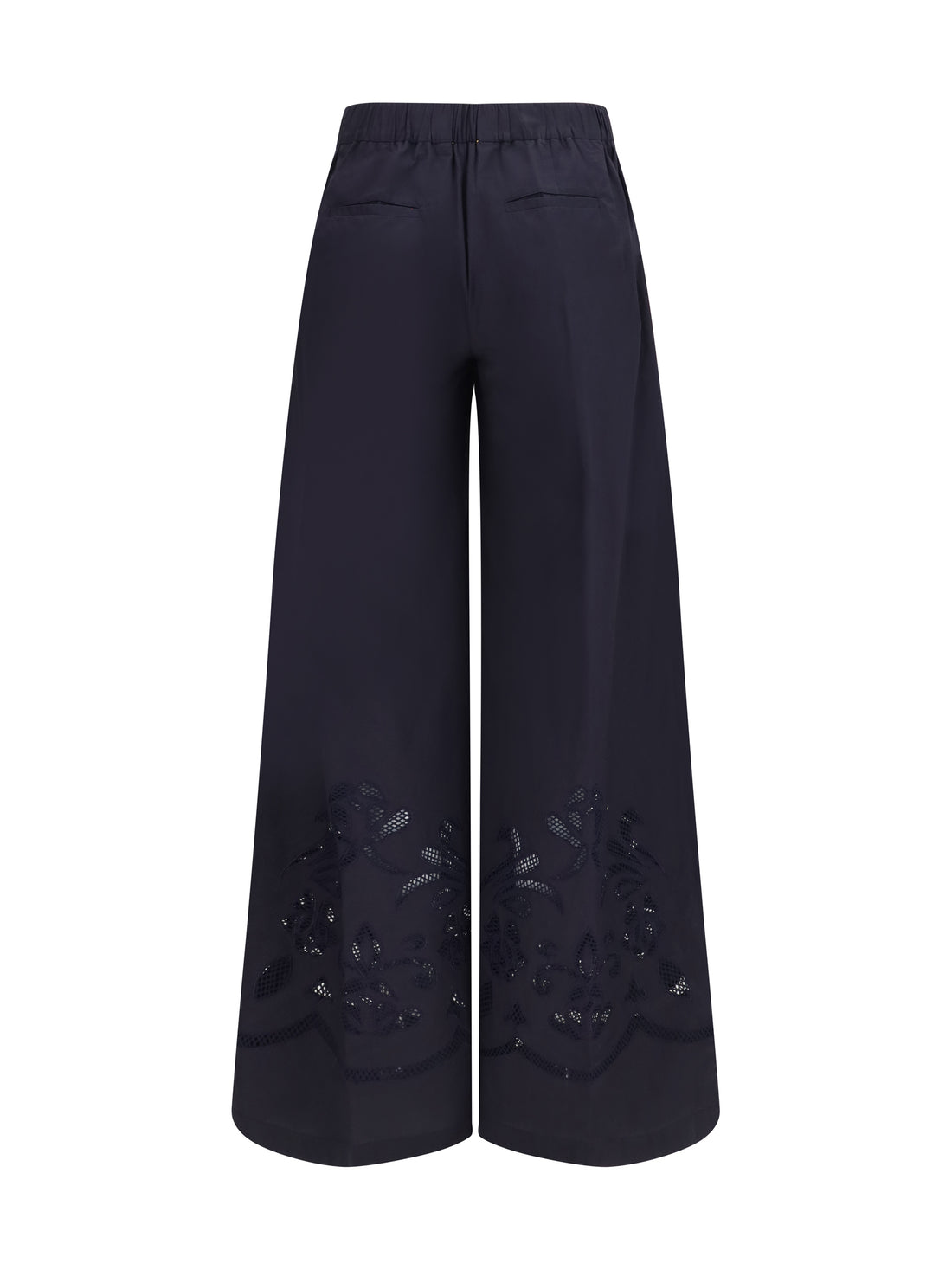 FORTE_FORTE 0 embroidered cotton pants