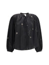 fleurs d’orient embroidered voile bohemian shirt