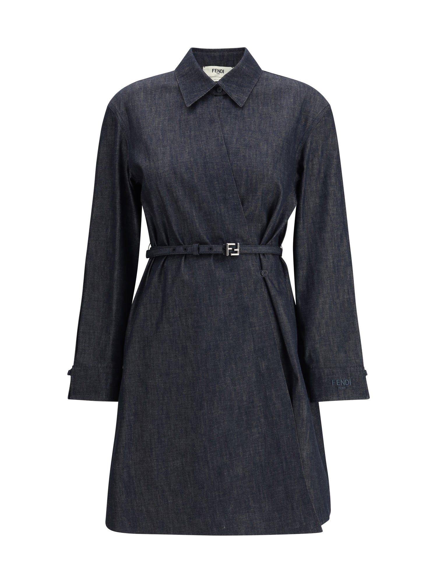 FENDI 38 chambray dress