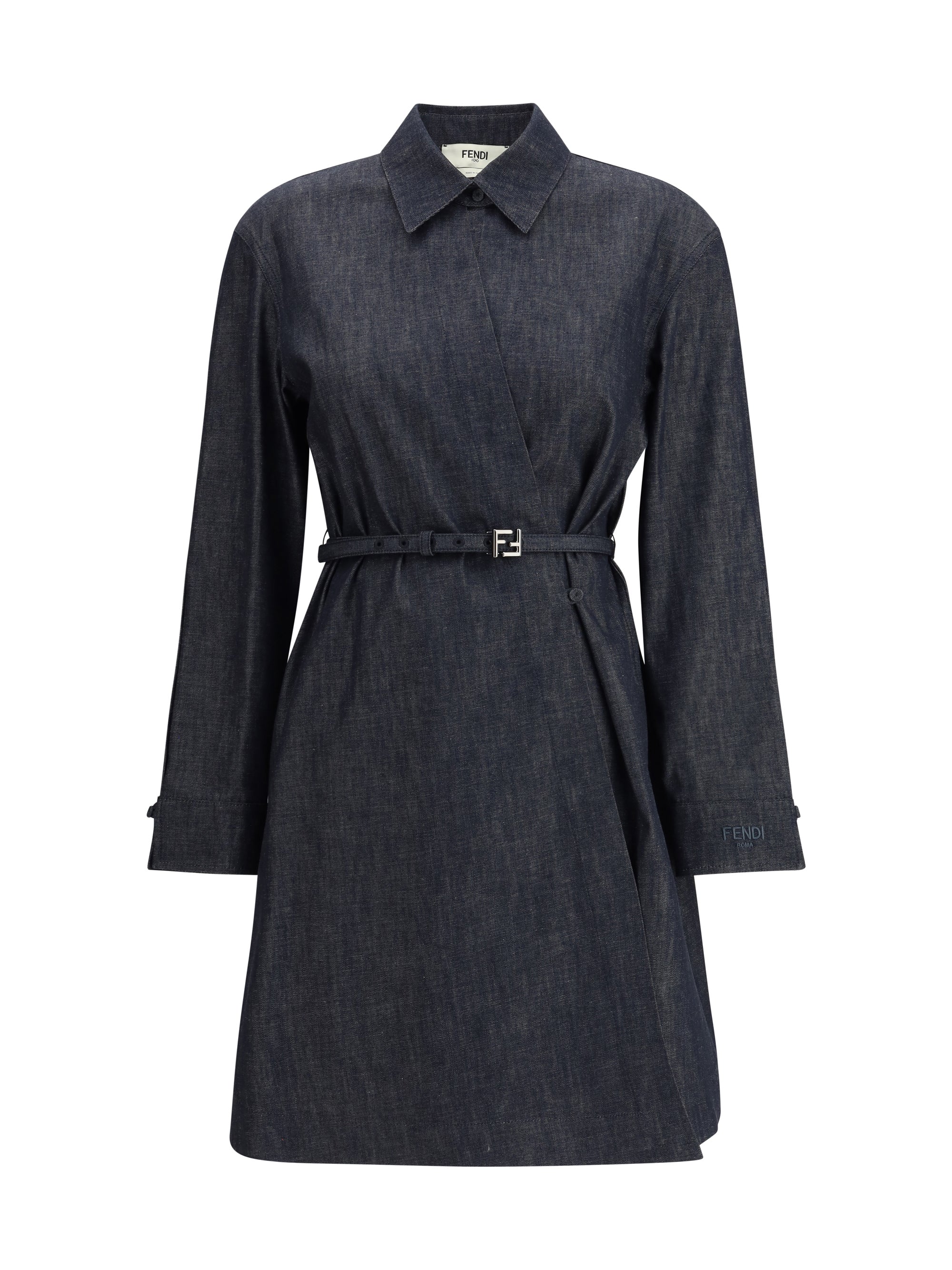 FENDI 38 chambray dress