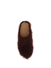 MARNI 36 long-haired calfskin fussbett mules 