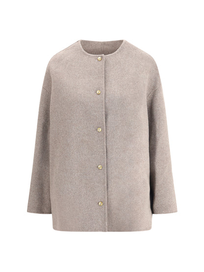 LOULOU DE SAISON 36 wool short coat