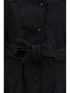 short shirt dress with belt