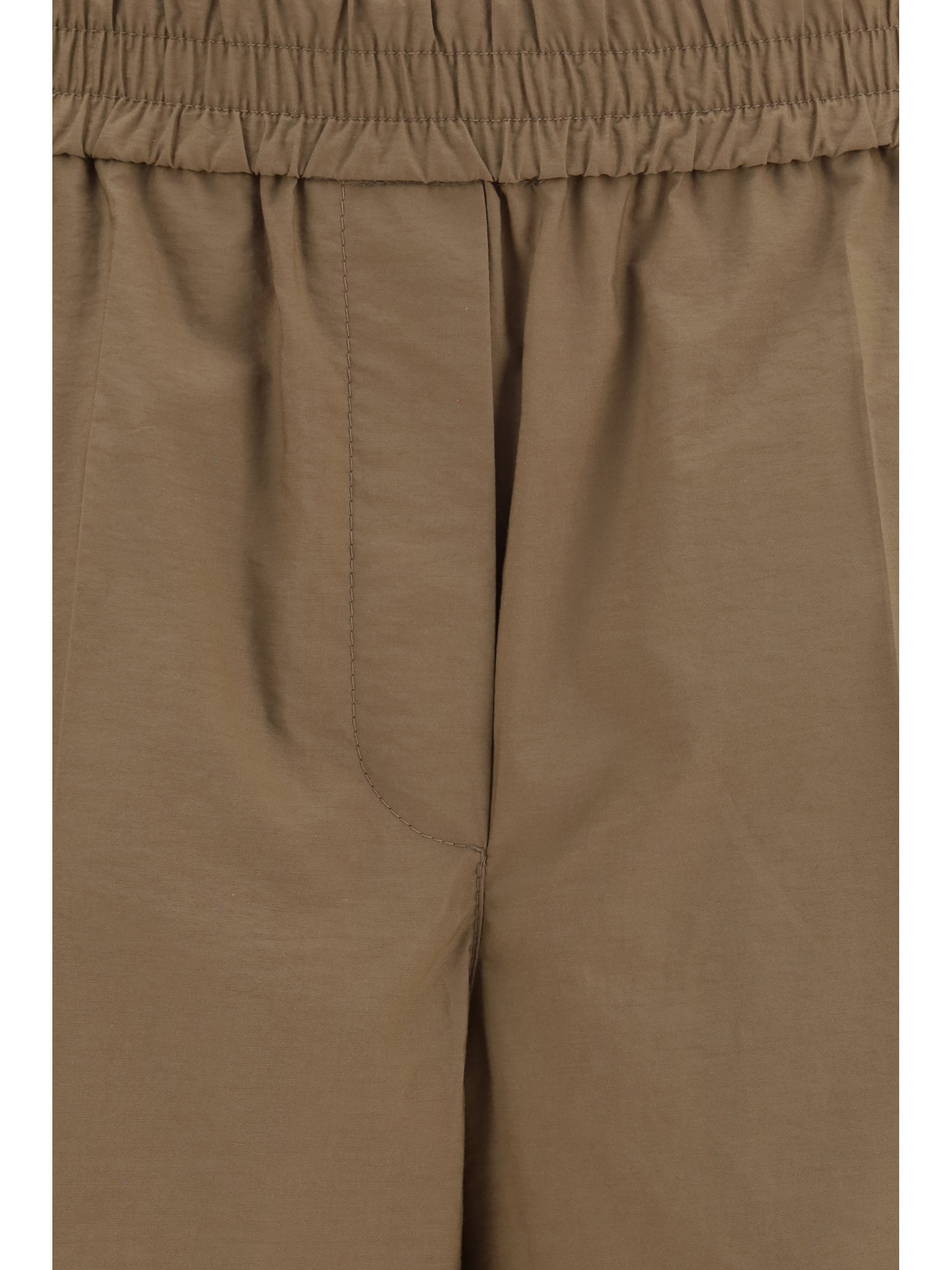 pants with elasticated waist