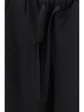 TOTEME 36 drawstring dinner trousers