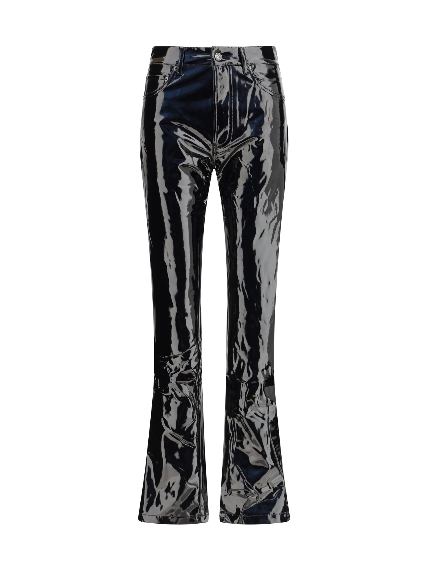 FIORUCCI 25 straight fit vinyl trousers