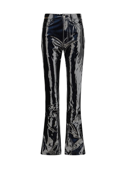 FIORUCCI 25 straight fit vinyl trousers