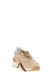 tech mesh and suede fendi flow sneakers