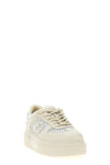 fendi match tech mesh and leather sneakers
