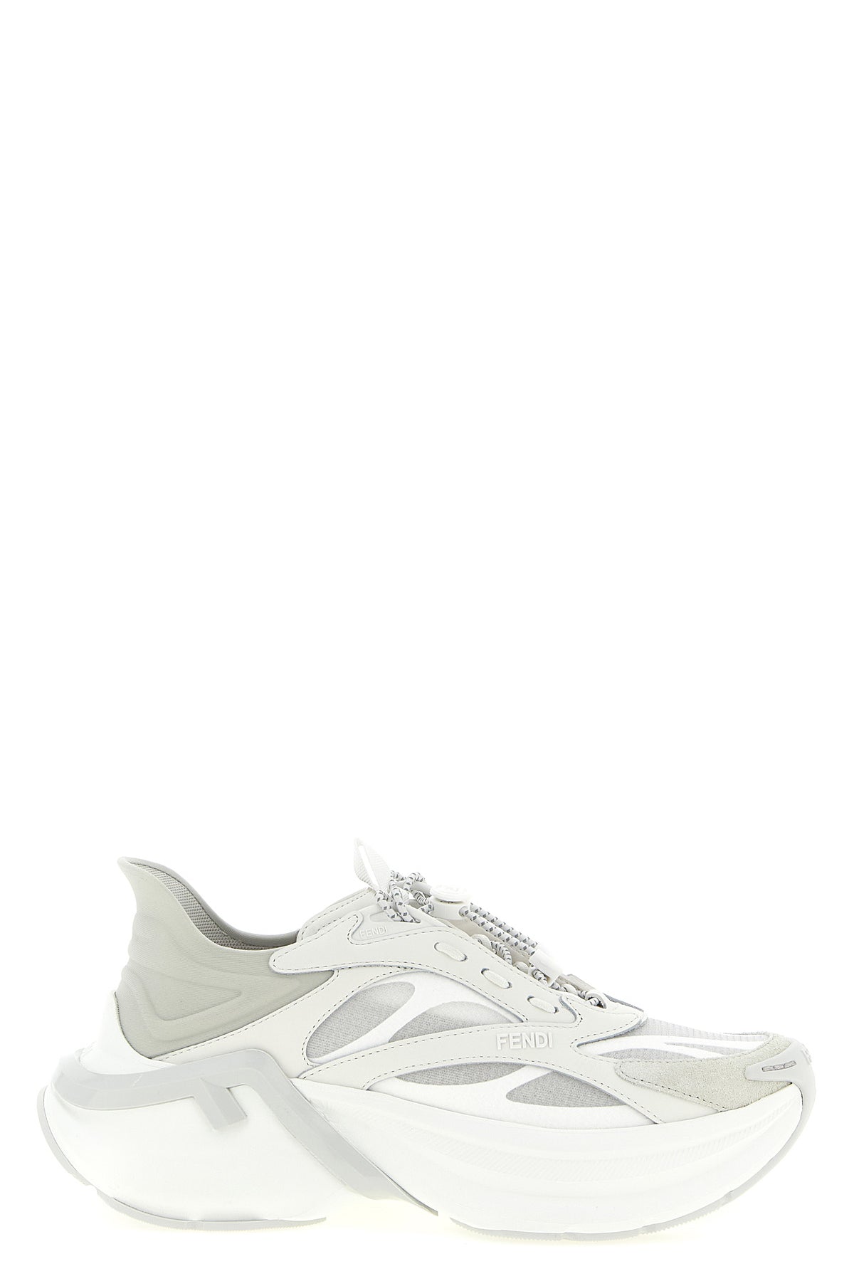 fendi f-light running sneakers in mesh