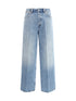 GUCCI 26 wide leg jeans