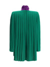 pleated georgette top