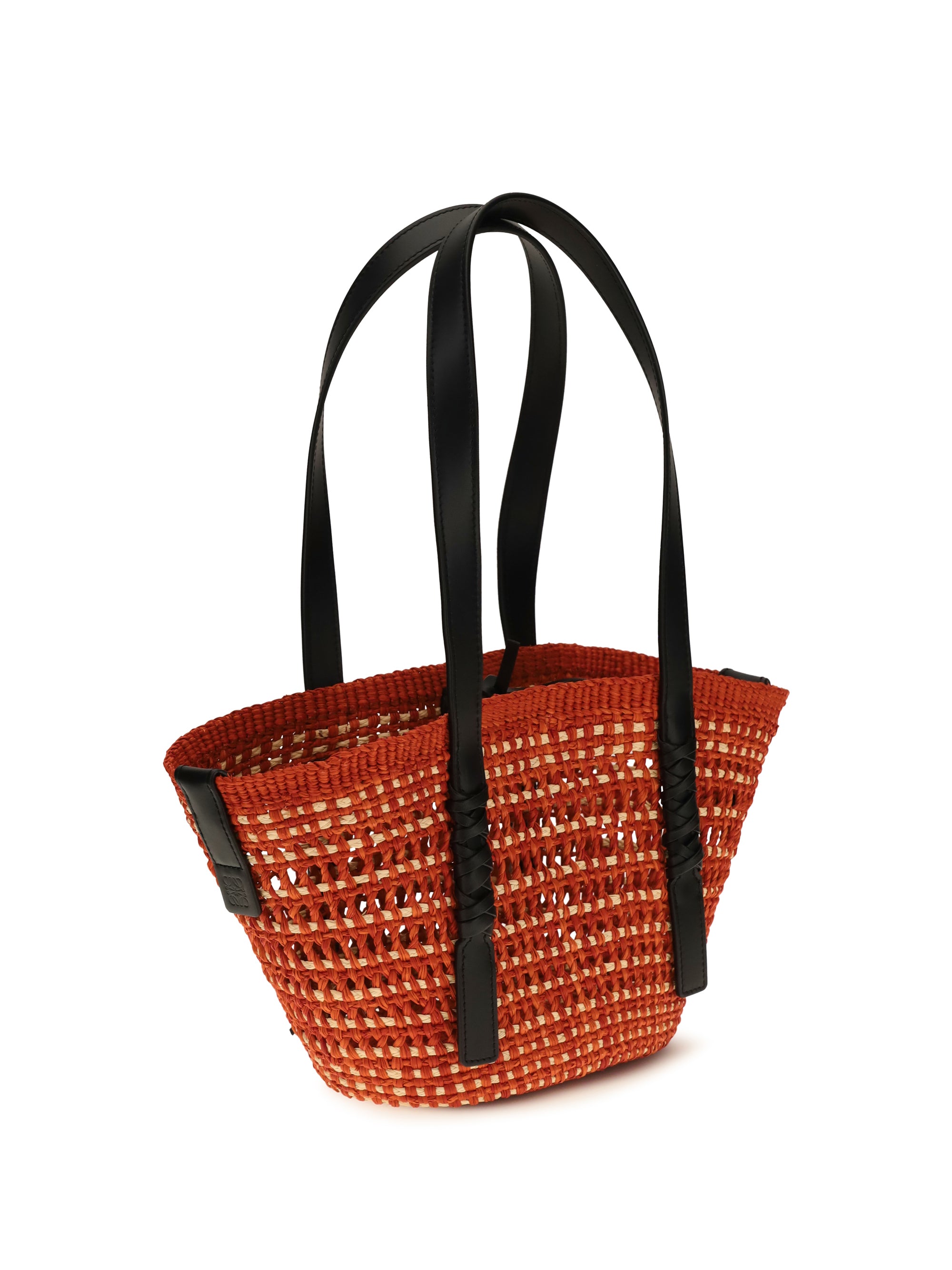 braid raffia shoulder bag by the loewe x paula’s ibiza