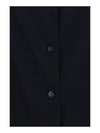 stretch silk chiffon shirt