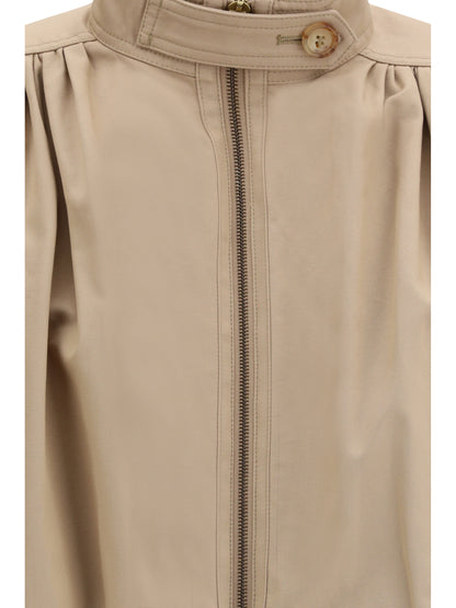CHLOÉ 40 boule gathered jacket