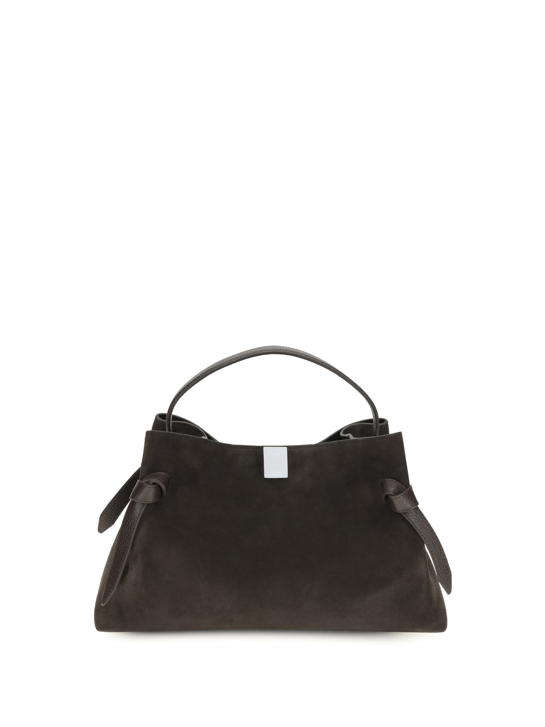 YUZEFI OS gyoza suede shoulder bag