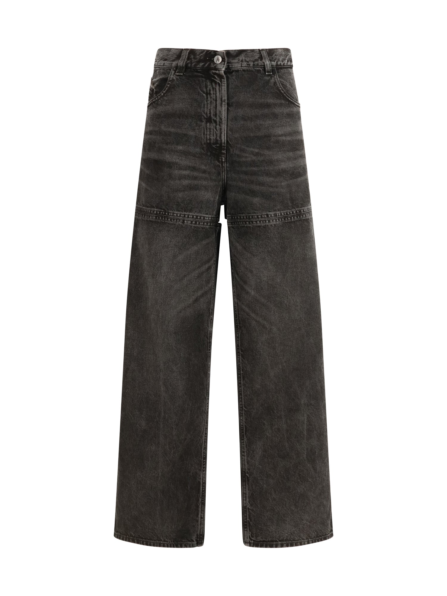 THE ATTICO 25 jeans cut‑out
