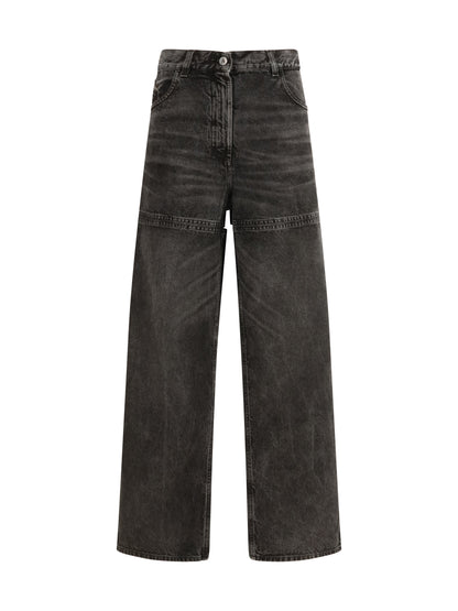 THE ATTICO 25 jeans cut‑out