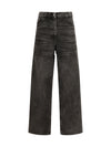 jeans cut‑out