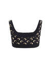 moon recycled jersey sports bra
