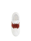 rockstud untitled sneakers with suede band
