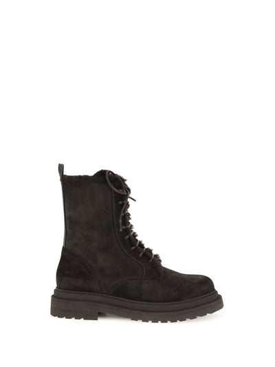 laced ankle boots