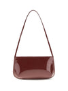 bra brushed leather shoulder bag