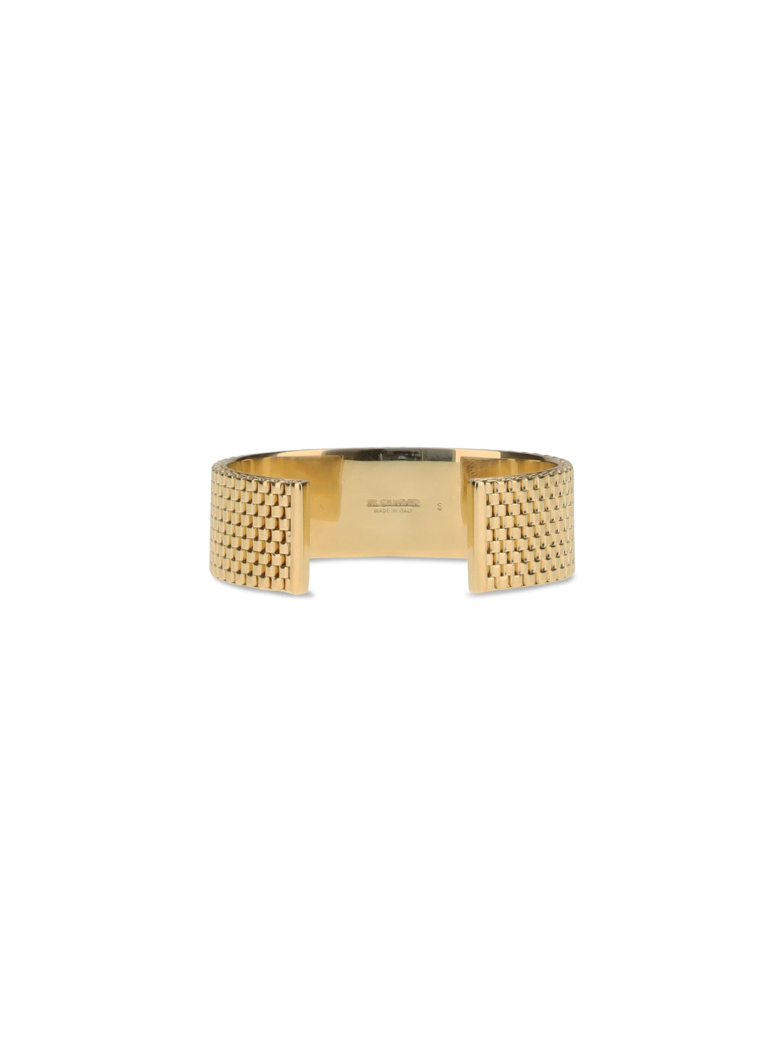 JIL SANDER M bracelet refined mesh texture