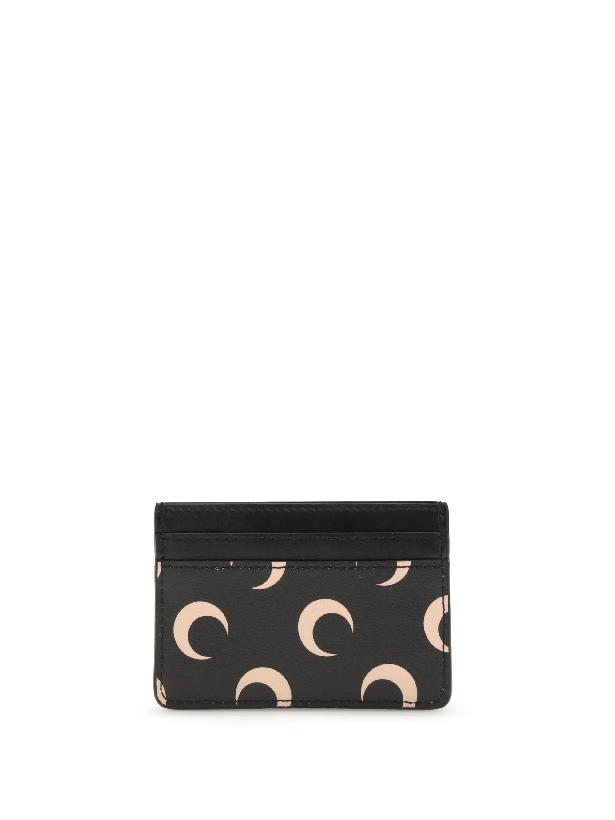 MARINE SERRE OS moon charm card holder